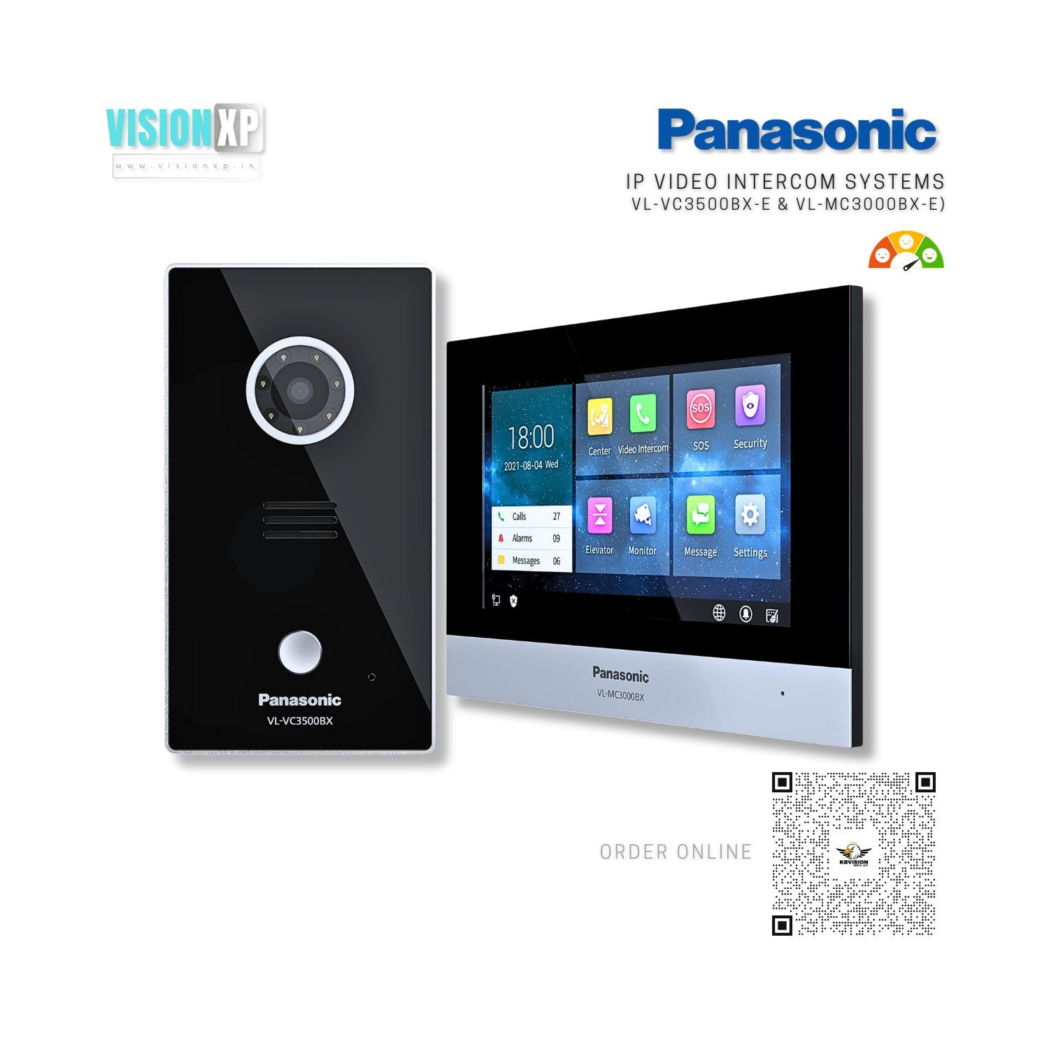 Panasonic VL-MC300BX-E & VL-VC3500BX-E IP Video Intercom Systems Panasonic VL-MC300BX-E & VL-VC3500BX-E IP Video Intercom Systems
